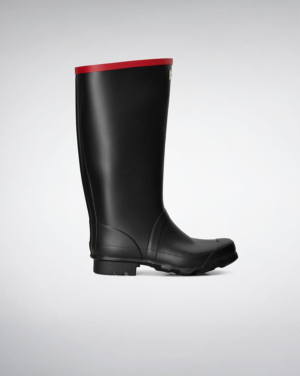 Hunter Mujer Argyll Full Knee - Botas de Lluvia Negras - 674-VAYNEO